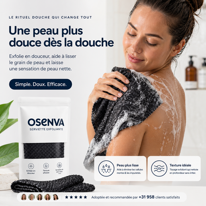 Serviette Exfoliante Corps Osenva®